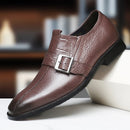 British Style Genuine Leather Wedding Oxfords Business Shoes Mens Casual Leather Crocodile Pattern Office Work Shoes Dress Shoes