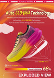 IRUNSVAN Nylon Carbon Plate Professional Marathon Running Shoes for Men Lightweight Cushioning Training Outdoor Sneakers Women