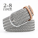 Stretch Woven Belt Unisex Canvas Belts Fashion Casual Student Belt Women Cinturon Male Waistband 105cm