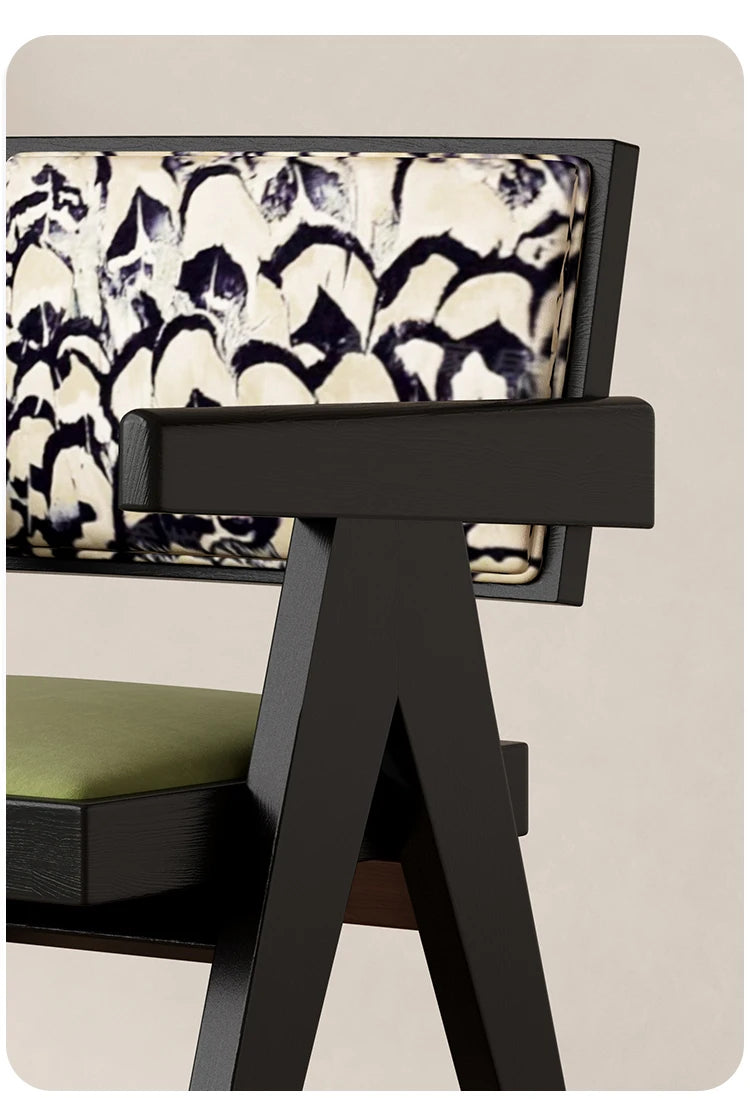 Rattan Nordic Relaxing Design Chair Accent Solid Wood Dining Modern Computer Office Aesthetic Relax Armrest Garden Furniture