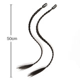 Synthetic 2pcs Braid Wig With Strong BB Clip Lightweight Box Braid Ponytail Hair Piece for Women