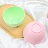Colorful Silicone Face Mask Bowl Mask Stick Big Face Mask Powder Mixing Bowl Spatula Masks Brush Skin Care Set Belleza Y Salud