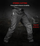 Tactical Cargo Pants Men Combat Outdoor Hiking Work Joggers Lightweight Trousers Male Elasticity Multiple Pockets Resistant Pant