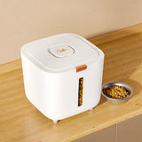 Pet Food Storage Barrel, Large Sealed Moisture-Proof Food Container for Cat Food and Dog Food