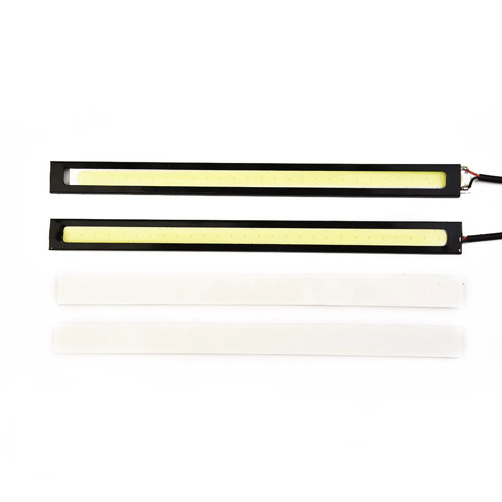 2X Slim LED Bar 17cm LED Light Bar Work Light Waterproof For Driving Offroad Boat Car Tractor Truck 10-12v COB