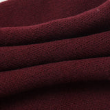 Bufanda cálida de invierno 2023 para mujer, de punto, con anillos de felpa, lisa, para hombre y mujer.