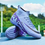 Nuevas botas de fútbol para exteriores para hombre, botas de fútbol con clavos largos para adultos y niños, calzado deportivo de entrenamiento, zapatillas antideslizantes de entrenamiento unisex