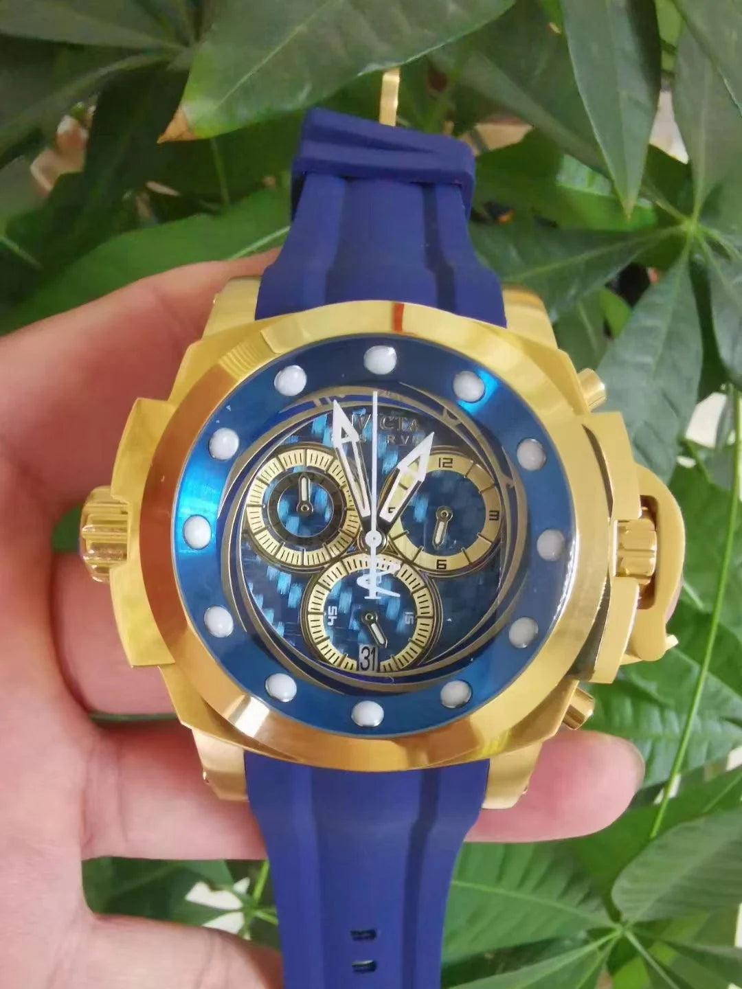 INVICTA Vortex Element Waterproof Quartz Large Dial Men's Watch