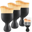 Escova de limpeza interior do carro teclado ar condicionado câmera grosso pele macia escovas limpas com capa fenda poeira detalhando ferramentas