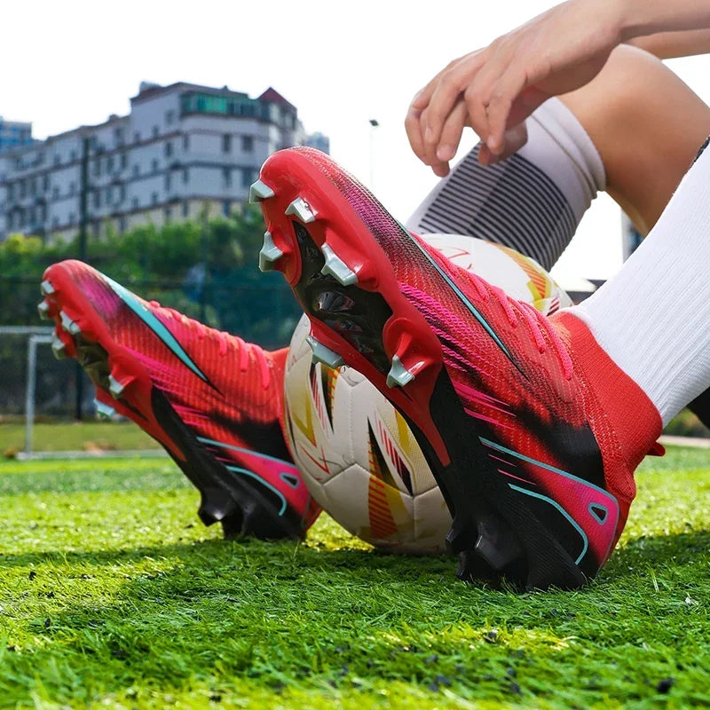 New Men Professional Football Field Boots Training Outdoor Non-SlipSoccer Shoes Drop Shipping Grass Hot-selling Child's Cleats