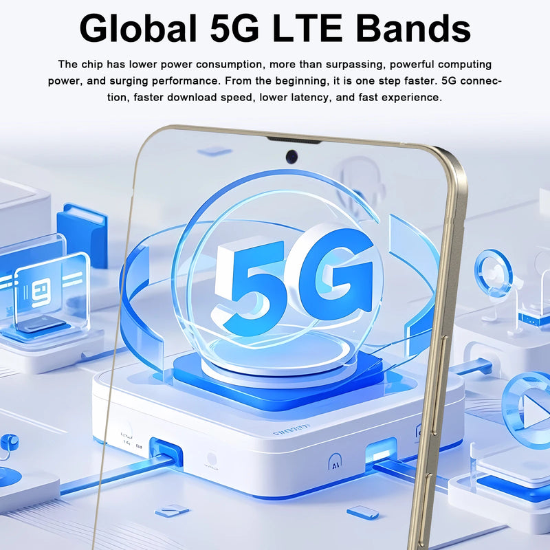 Android 15 Global Version Smartphone 9 Pro XL 7.3 FHD 22G 2TB 8800mAh 5G Network Snapdragon 8 Gen4 Original Unlocked Phone