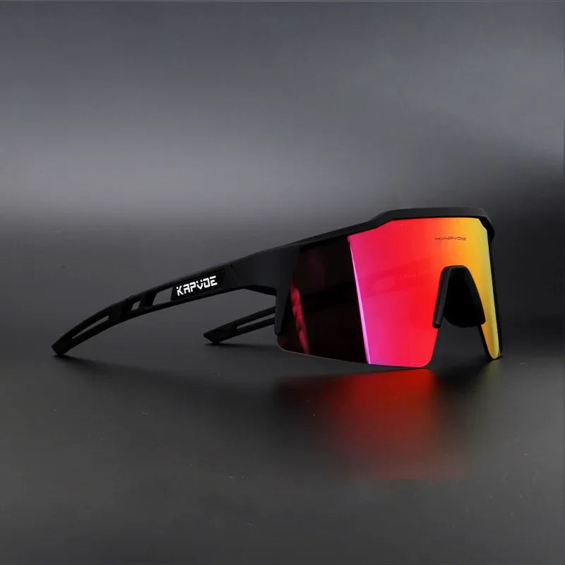 Polarized Cycling Glasses 4 Lens 2025 Men Women Sport Fishing Running Sunglasses Road Mountain Bike Goggles MTB Bicycle Eyewear