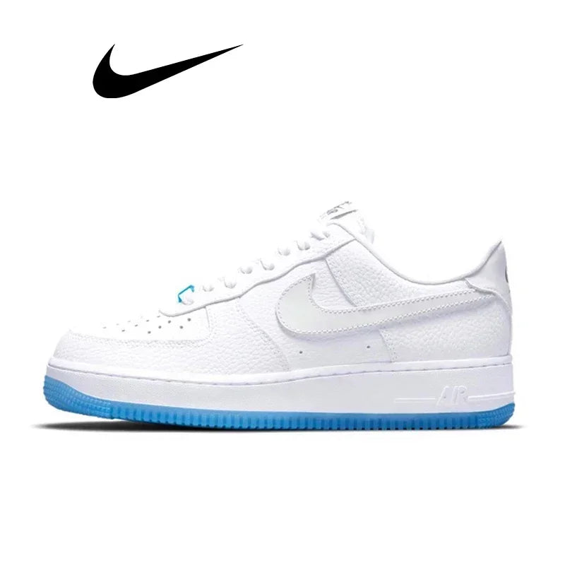 NIke Air Force 1 07 Bits For Men And Women, Embarkation , Classics, All White, Casual Sneakers, Af 1 Sports Zelongmulti Role Boa