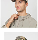 Black Mesh - Backed Baseball Cap with American Flag Patch - Stylish and Patriotic Accessory