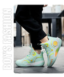 High Designer Basketball Shoes For Men Trend 2024 High Top Sneakers Brand Platform Non-slip Basketball Tennis Men Gym Shoes