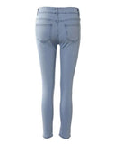 Pants for Woman 2023 Spring Casual Denim Zipper Fly High Elastic Skinny Pencil Jeans Fashion All-Match Female Trousers