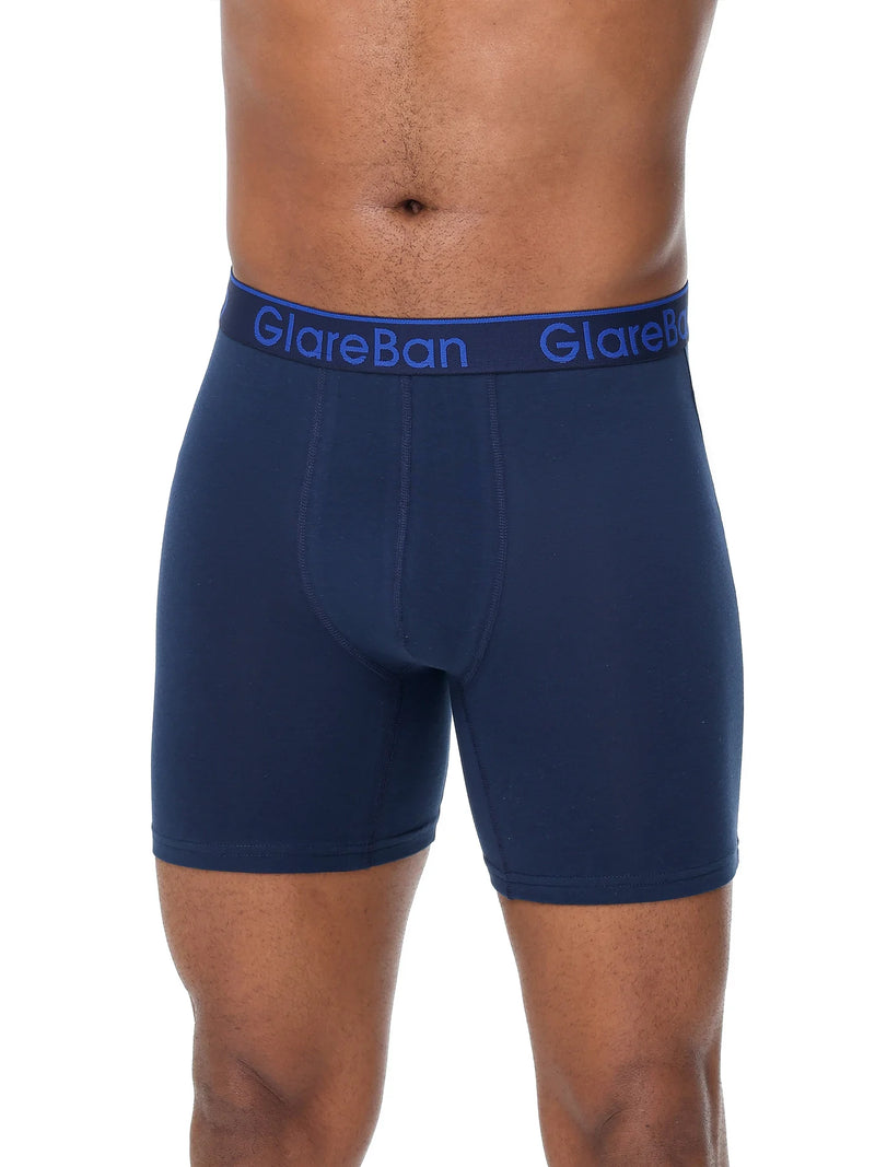 5pcs Set Mid-Long Cotton Boxer Shorts Men Underwear Male Underpants for Men Homme Boxershorts Slips Soft Panties Brand Briefs