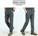 Men's Summer Tactical Cargo Pants Lightweight Casual Waterproof Trousers Casual Pants Wear-resisting Multi-pocket Outdoor Hiking