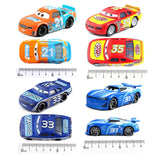 Disney Pixar Cars 2 Cappuccino 51 Cool Sister Cruz Ramirez Mater Jackson Cars 3 1:55 Alloy Metal Model Kids Toys Gifts