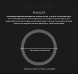 Three-dimensional Honeycomb Steering Wheel Cover  Durable Leather Cover with Anti-slip Linning Universal 14.5-15in