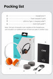 FIIO EH11 On-Ear Bluetooth Headphones, Powerful Bass & LDAC Hi-Res Audio, Lightweight Retro Design, 30H Battery, Dual Device & A
