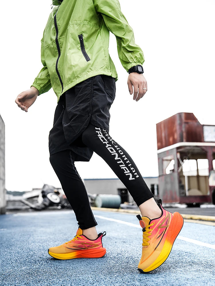 2025 new men's and women's running shoes breathable casual sports shoes non-slip cushioning comfortable tennis shoes men 36-45
