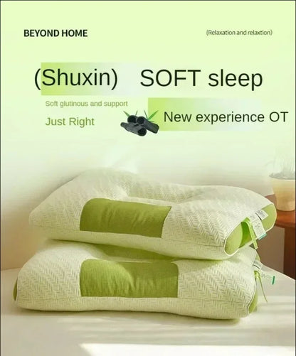 Cervical Orthopedic Neck Pillow Help Sleep And Protect The Pillow Neck Household Soybean Fiber SPA Massage Pillow For Sleeping
