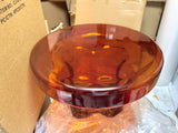 Artistic Glass Coffee Tables, Creative Design End Tables for Living Room , Stylish Accent Tea Table with Various Sizes & Colors