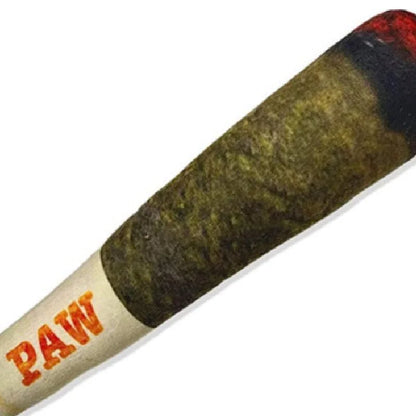 Juguete de peluche con sonido de cigarro para perros, juguete para cachorros con palo verde, juguete para morder con chirrido, relleno crudo, para articulaciones de perro.