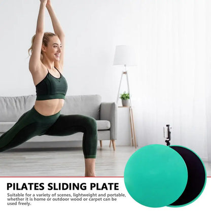 Fitness Core Slider Pilates Exercise Gliding Discs Slider Full-Body Workout Accessories Abdominal Training Yoga Sports Equipment