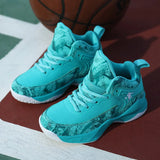 2025 Basketball Shoes for Kids Sneakers New Boys Brand Thick Sole Non-slip Children Sports Shoes Child Boy Basket Trainer Shoes