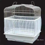 Mesh Bird Cage Cover Shell Skirt Net Easy Cleaning Catcher Guard Bird Cage Stretchy Mesh Parrot Bird Cage Net Jaula Para Pajaros