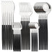 Black silver 30Pcs
