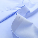 New Fabric 80% Cotton 15% Elastic Silk 5% Spandex No-Iron Anti-Wrinkle Men's Long Sleeve & Short Sleeve Formal Shirts