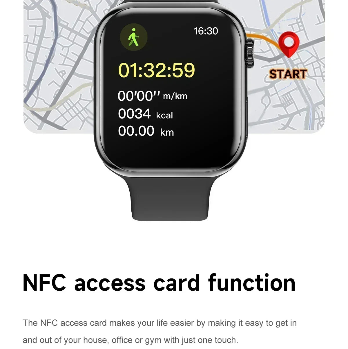 NEW Smart Watch Series 10 HD Screen Custom Dial Wireless Charging Men BT Call NFC Women Sport GPS Smartwatch For IOS Android