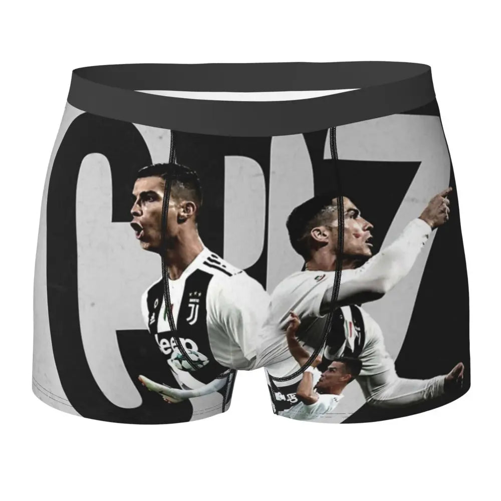 Boxer Underpants Shorts CR7 Panties Men Soft Underwear for Homme Man Boyfriend Gift