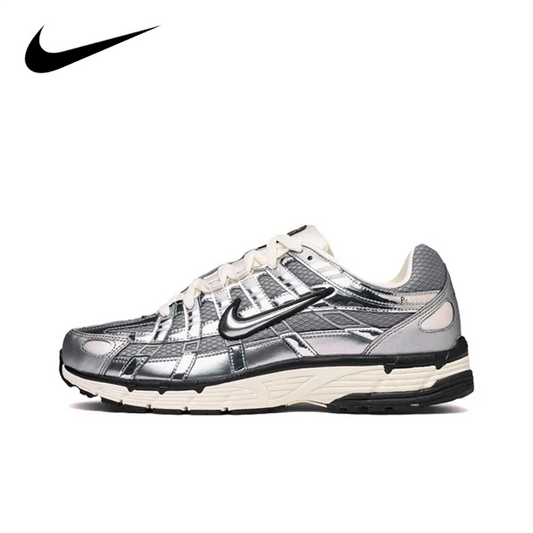 Nike P-6000 "Blanco Dorado" Unisex para Mujer Hombre Vintage Retro Casual Clásico Zapatillas de Running Urbanas CN0149-001