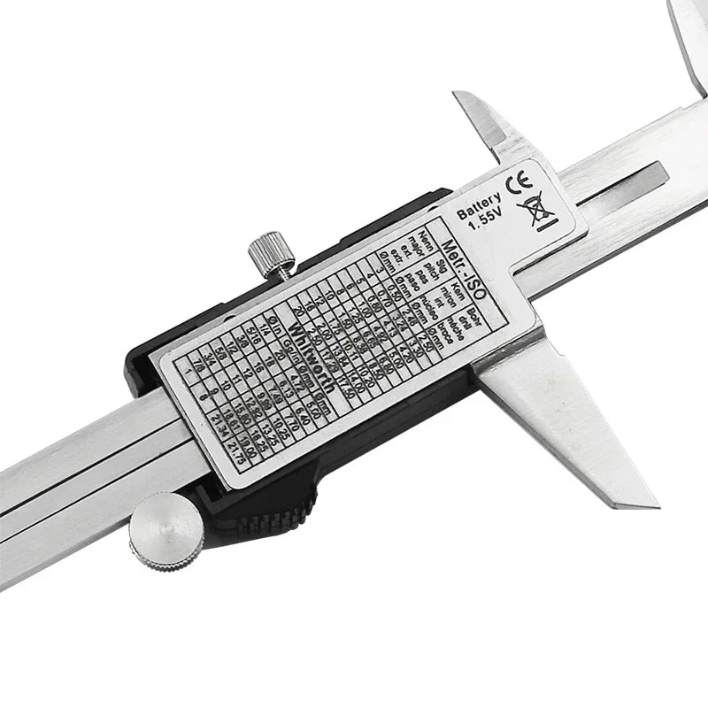 Measuring Tool Stainless Steel Digital Caliper 6 "150mm Messschieber Paquimetro Measuring Instrument Vernier Calipers Ruler