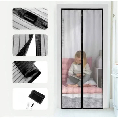 Magnetic Door Window Mosquito Net Insect Screen EcoFlow Anti Bug Curtains Home Garden Outdoor Protection Door Curtain