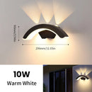 Waterproof IP66 Outdoor Wall Light 10W LED Wall Lamp Sconce Balcony Garden Decoration Lighting Lamp AC110V 220V