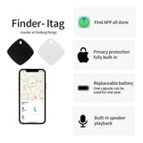 Mini Tracking Device For Find My Key Smart Tag Child Finder Pet Car GPS Lost Tracker Smart Bluetooth Tracker IOS System