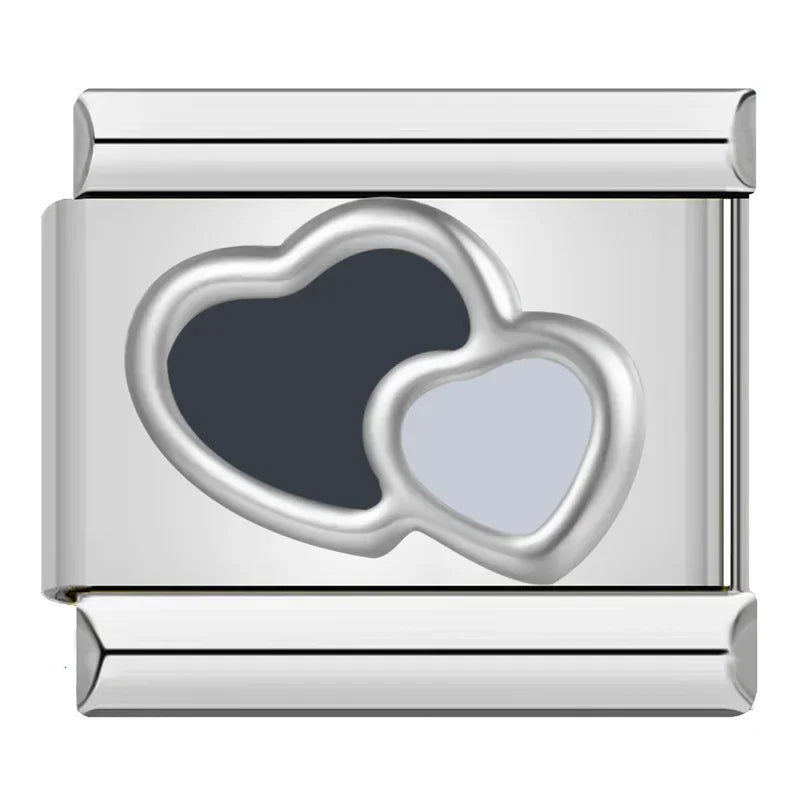 Hapiship 2024 estrela feminina universo planetário italiano encantos links contas caber 9mm pulseira de aço inoxidável diyjóias presente zh028