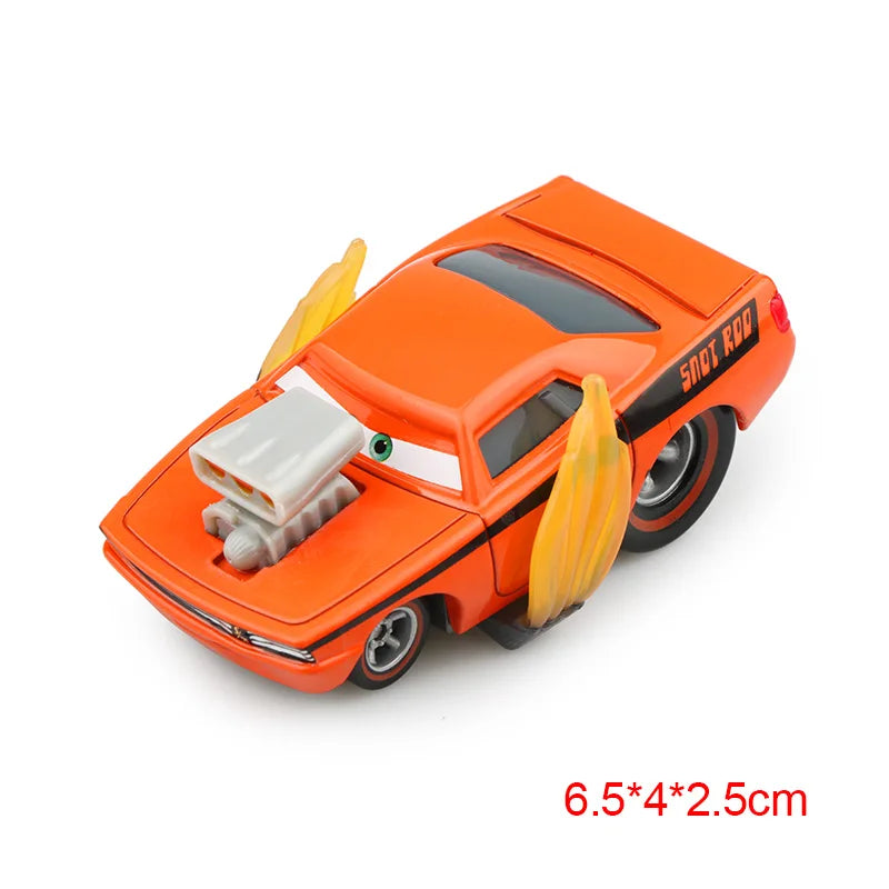 Disney Pixar Cars 3 2 Metal Diecast Car Toy Lightning McQueen Queen of England Fritter Miss For Kids Boy Birthday Toy Car Gifts