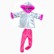 Jaqueta e Leggings Roupas de Boneca, Acessórios Boneca Reborn, Fit para 18 ", 43cm, Bebê Recém-Nascido