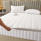 Six Sides All Inclusive Mattress Cover with Zipper Thicken Fitted Sheet Quilted Mattress Protector Pad Couple Customized Size