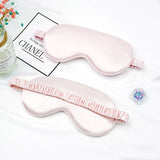 Imitated Silk Eye Patch Shading Sleep Eye Mask Eyepatch Travel Relax Cover Eyeshade Health Sleeping Shield Eye Care Tools