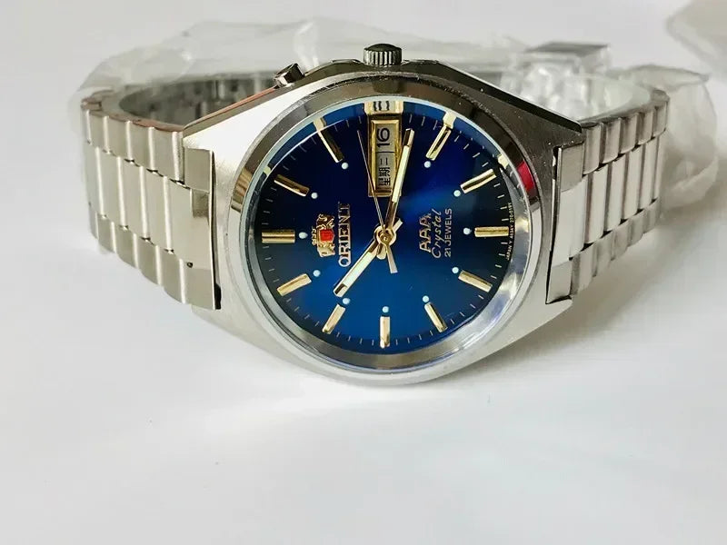 Double lion triple AAA automatic mechanical watch authentic stock double lion table double lion men's watch Oriental watch