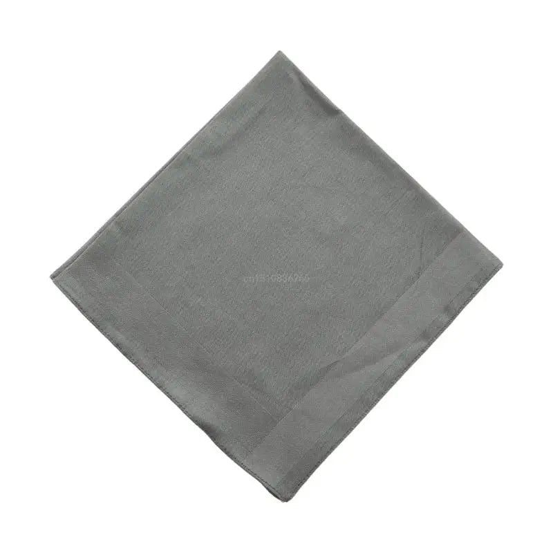 Men High Quality Cotton Handkerchief To Send Elders Square Scarf Retro Napkin Soft Sweaty Women Quick Drying Pocket Handkerchief