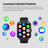 New Zeblaze GTS 4 Voice Calling 1.94" HD AMOLED Screen Smart Watch 100+ Sports Modes Heart Rate SpO2 Health Tracking Smartwatch
