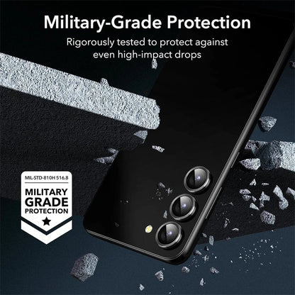Matel Ring+Tempered Glass Moblie Phone Camera Lens Film For Samsung Galaxy A55 A35 A25 A15 5G Sumsung Samung A 55 35 25 15 2024